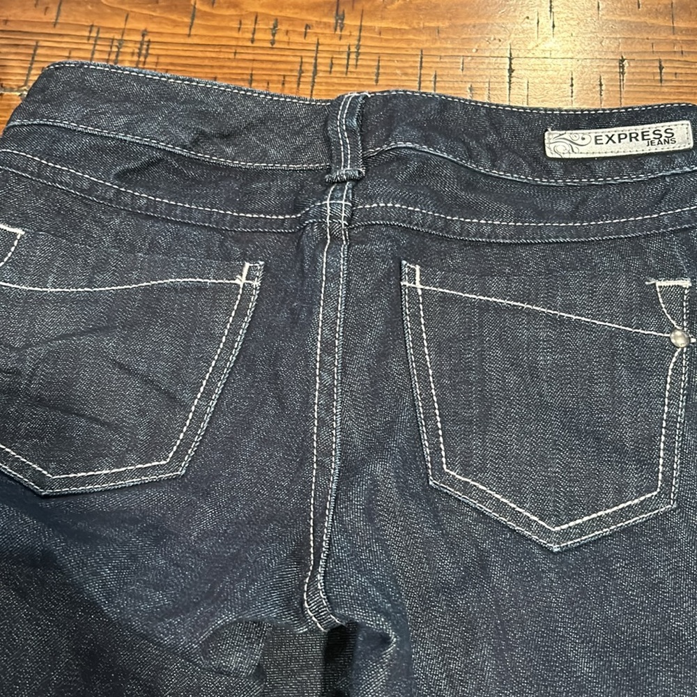 Express Jeans Sz 0r Barely Boot - image 3